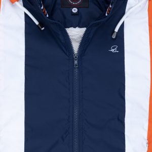 Status Quo Boys Colour Blocking Hooded Jacket