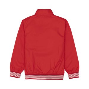 Boys Solid High Neck Jacket