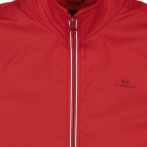Boys Solid High Neck Jacket