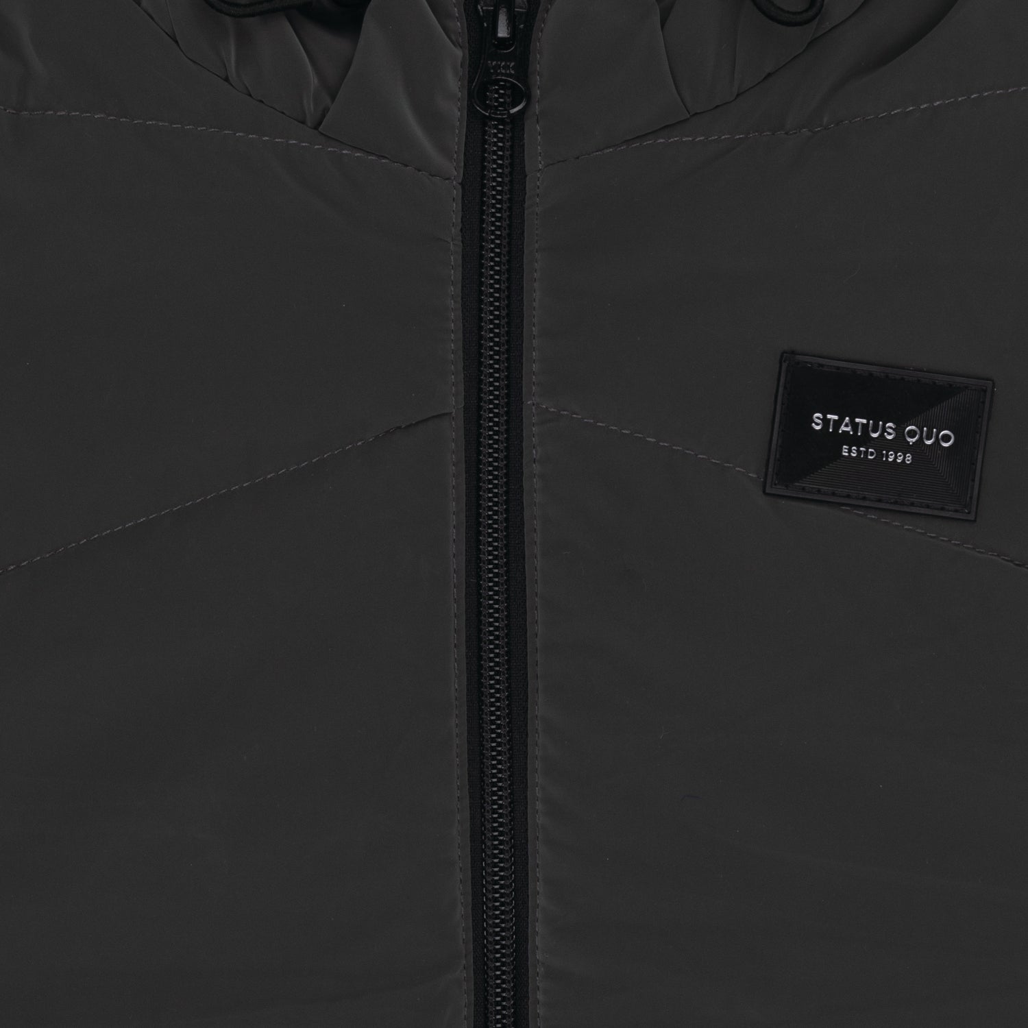 Status Quo Sleeveless Solid Boys Jacket