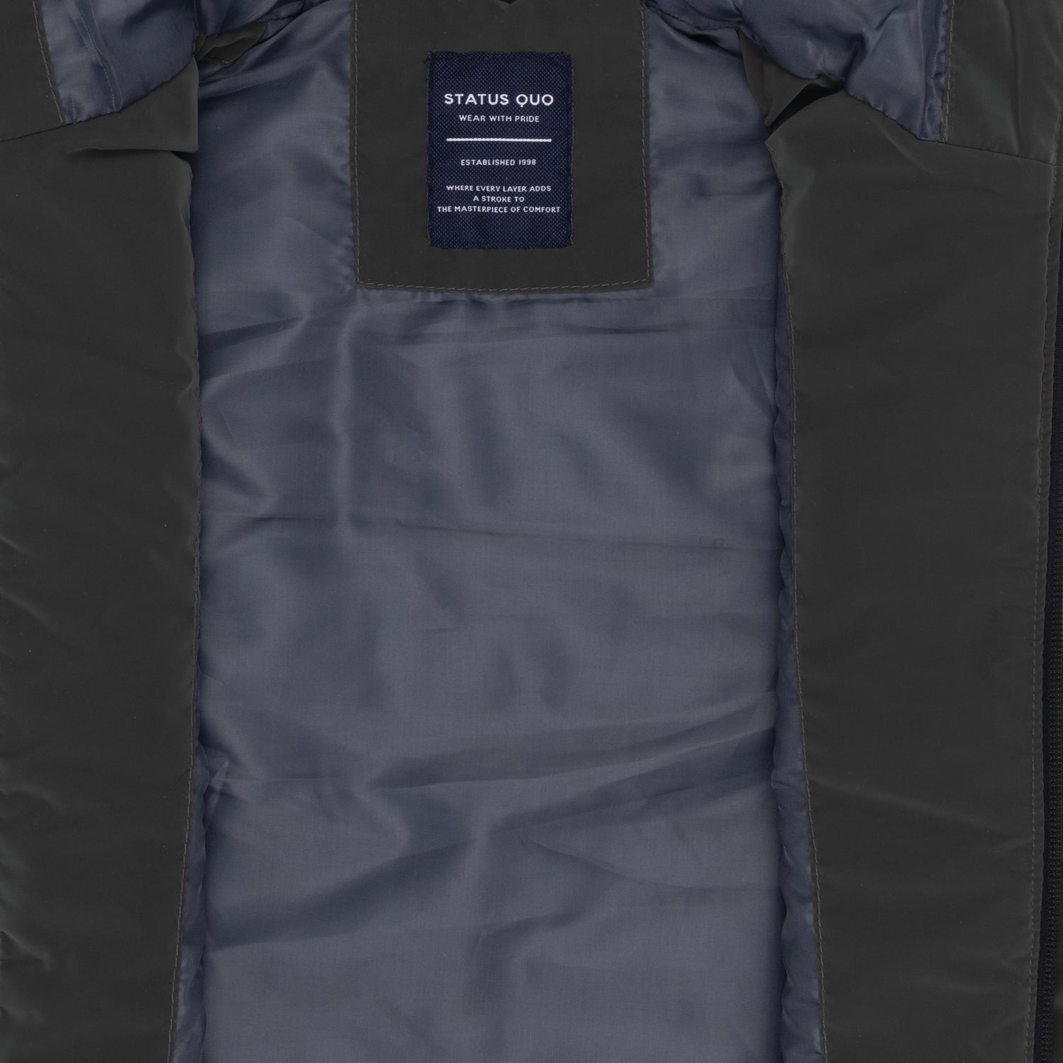 Status Quo Sleeveless Solid Boys Jacket
