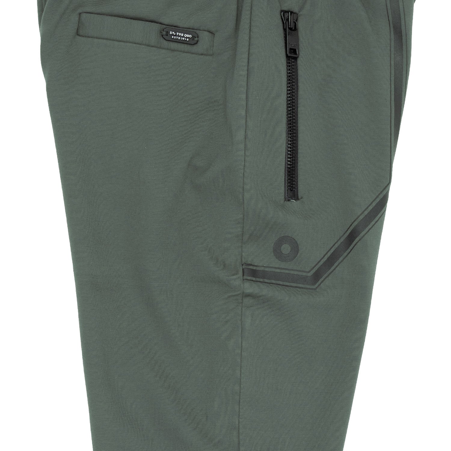 Status Quo Boys Polycotton Lycra Blend Solid Regular Fit Joggers