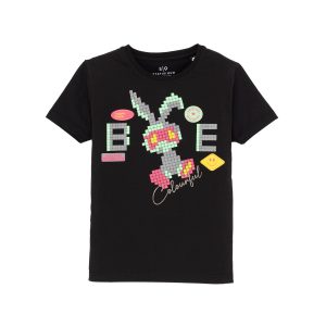 Status Quo Boys Printed Round Neck T-Shirt