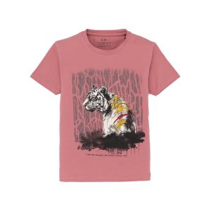Status Quo Kids Printed Round Neck T-Shirt