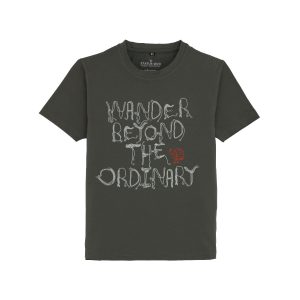 Status Quo Boys Typography Print Round Neck Half Sleeves Regular Fit Tshirt