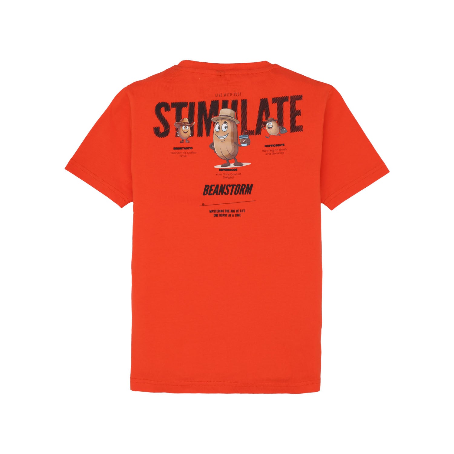 Status Quo Kids Boys Placement Printed Short Sleeves Regular Fit Tshirt