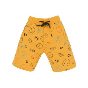 Status Quo Boys All Over Printed Regular Fit Shorts