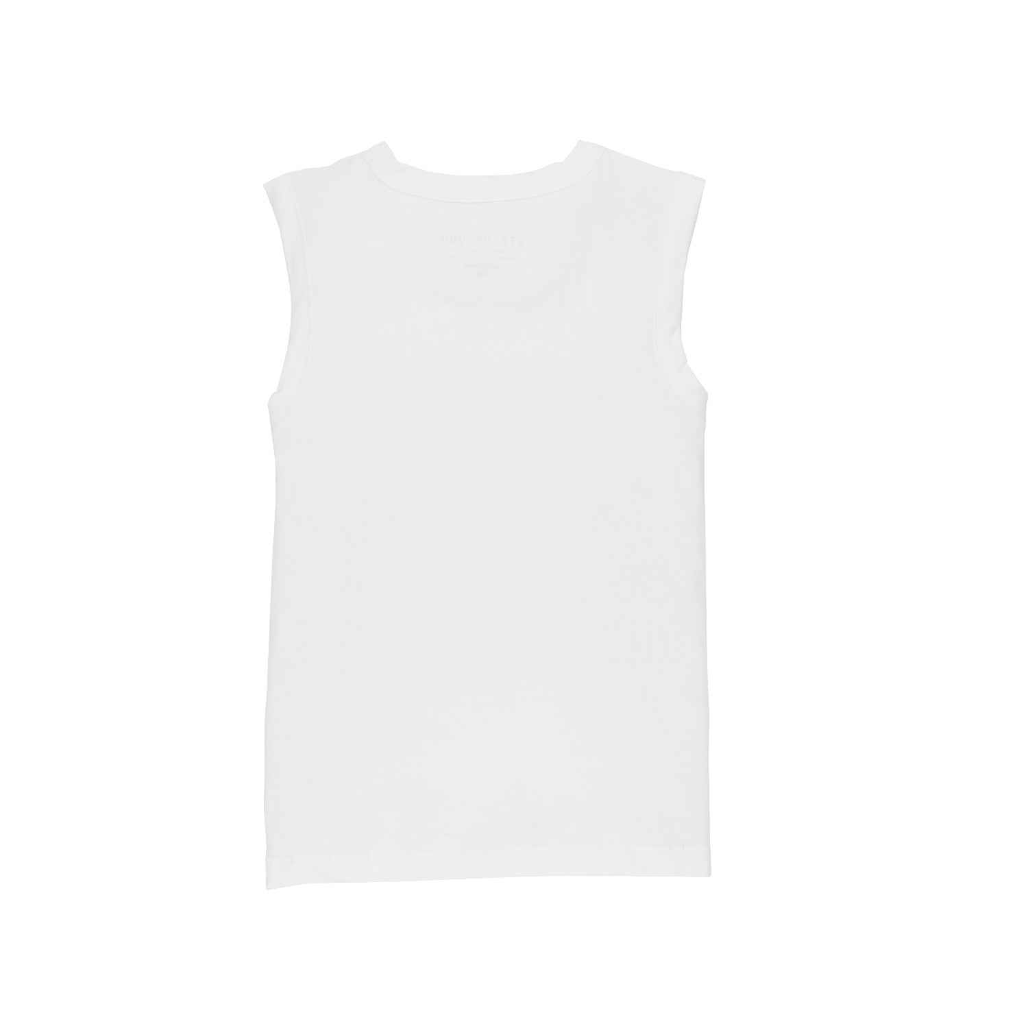 Status Quo Boys Printed Sleeveless T-Shirt