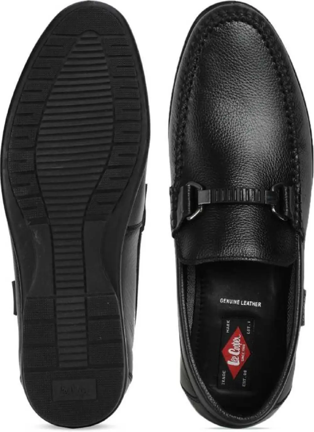 Lee Cooper Brand Men'S Lc2339 Casual Loafers Shoes (Black)