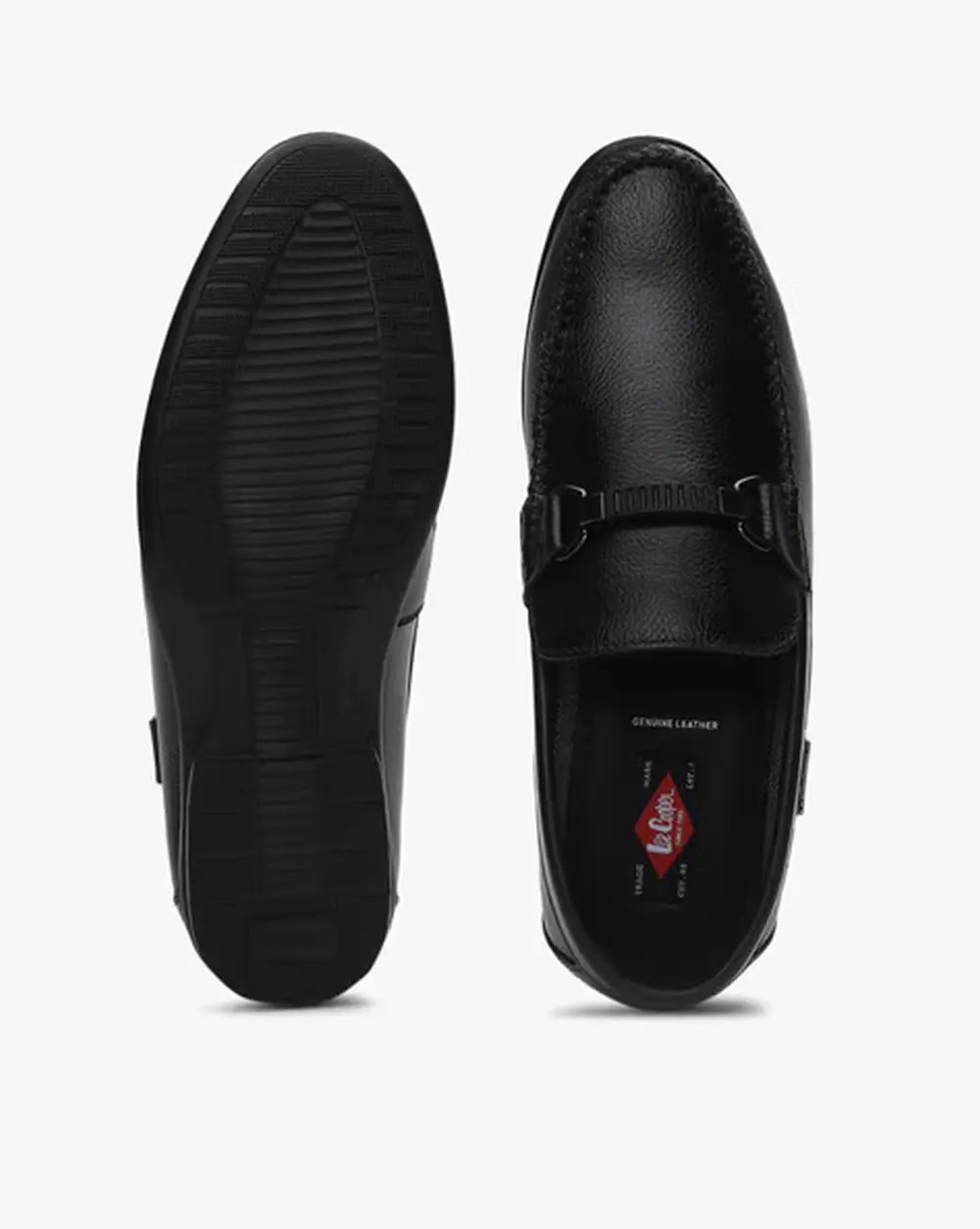 Lee Cooper Men'S Black Loafers