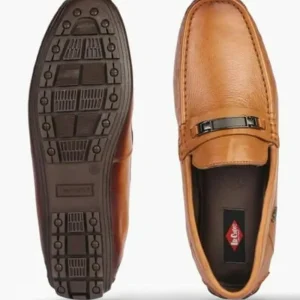 Lee Cooper Mens Leather Regular Slipon Mens Loafers Loafer