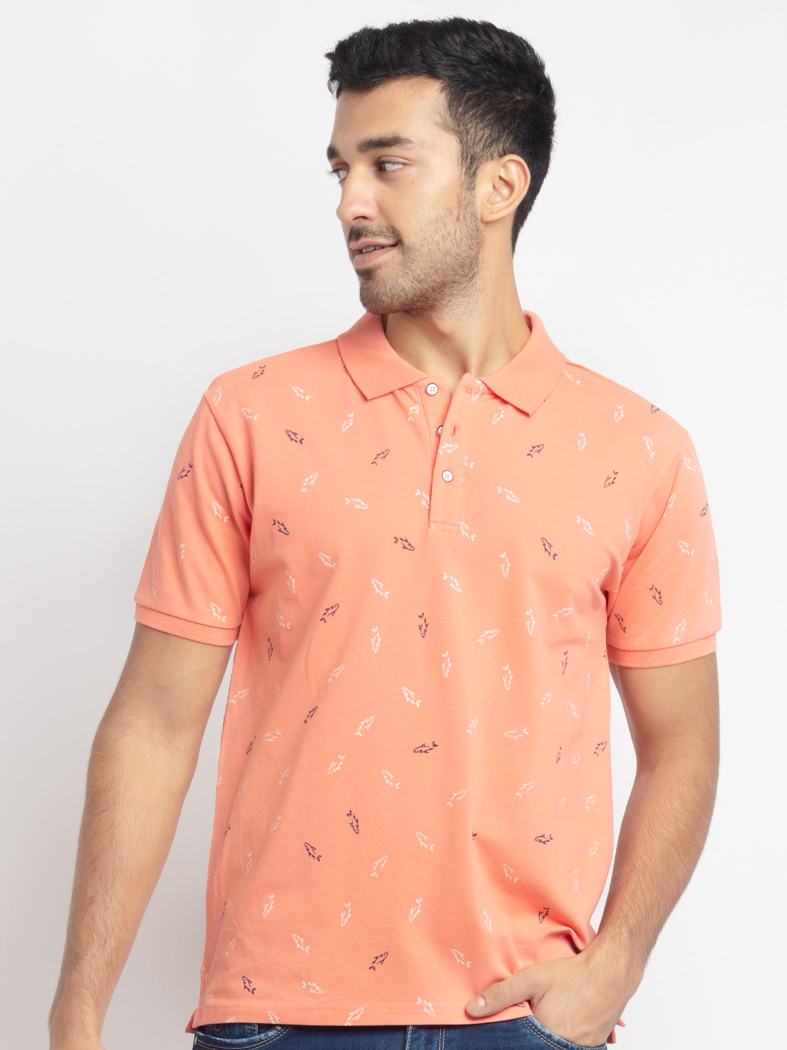 Status Quo Mens Printed Polo T-Shirt