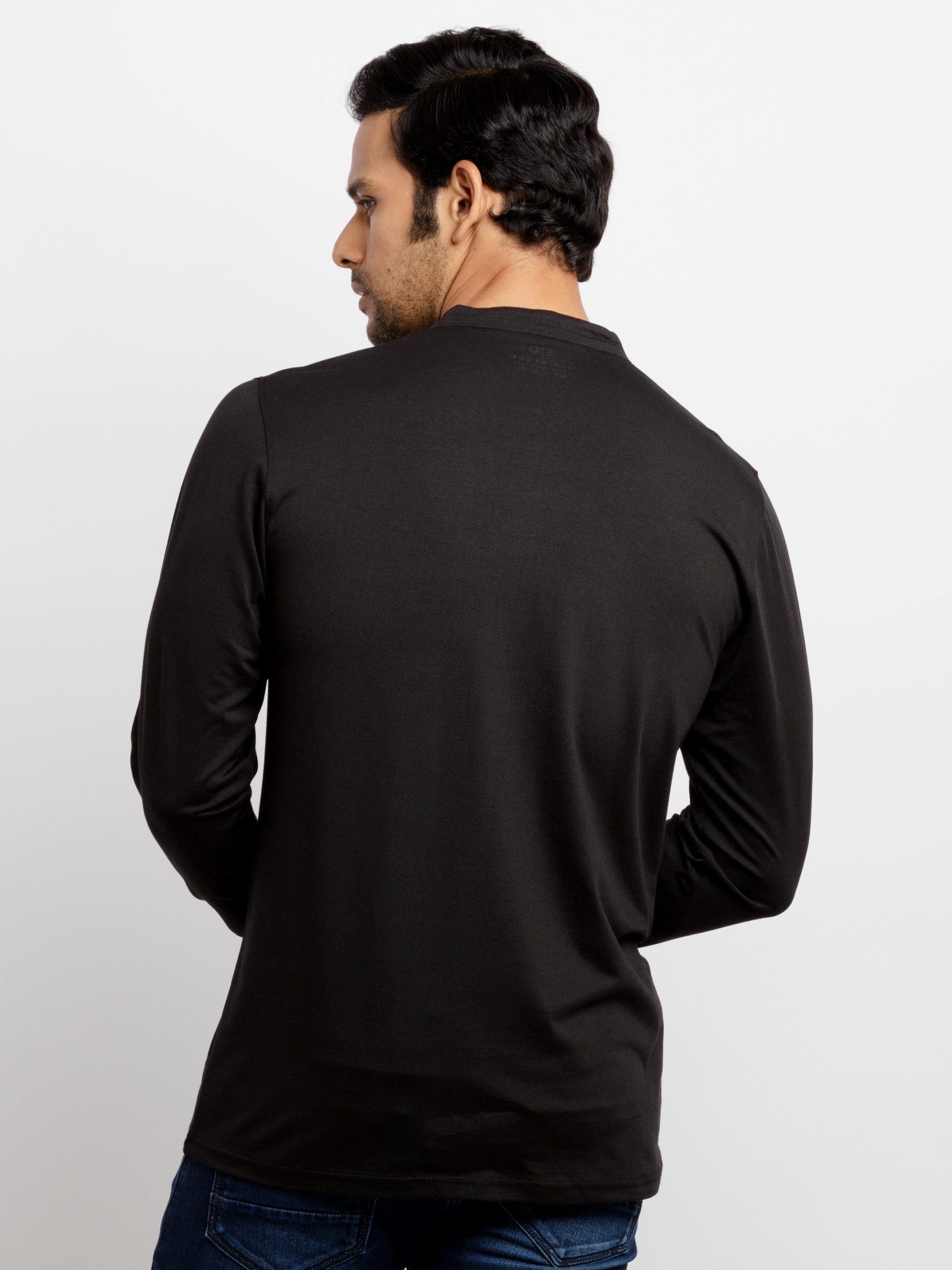 Mens Solid Regular Fit Polo