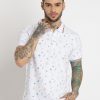 Status Quo Mens All Over Printed Polo Collar T-Shirt