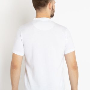 Mens Solid Henley Neck T-Shirt