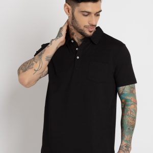 Status Quo Mens Solid Polo T-Shirt