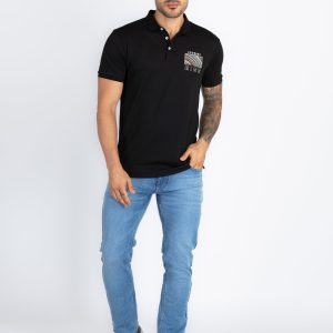 Status Quo Status Quo Graphic Front Back Printed Regular Fit Tshirt