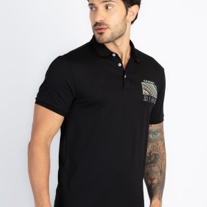 Status Quo Status Quo Graphic Front Back Printed Regular Fit Tshirt