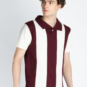 Mens Cut & Sew Polo T-Shirt