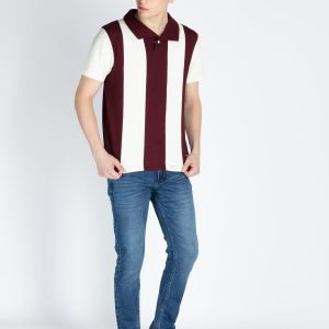 Mens Cut & Sew Polo T-Shirt