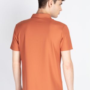 Status Quo Mens Solid Polo Collar T-Shirt