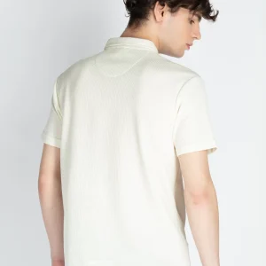 Mens Front Printed Polo T-Shirt