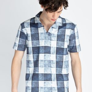 Mens All Over Printed Polo T-Shirt