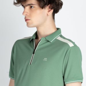 Mens Solid Regular Fit Polo T-Shirt
