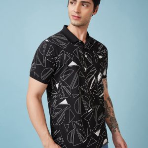 Status Quo Men'S Printed Regular Fit Tshirts