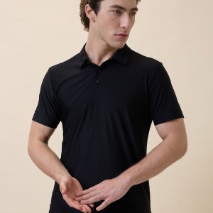 Status Quo Men'S Premium Solid Polo Collar Half Sleeves Regular Fit T-Shirt