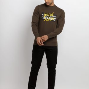 Mens Solid Sweatshirt