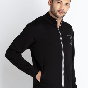 Mens High Neck Lightweight Sweatshirt