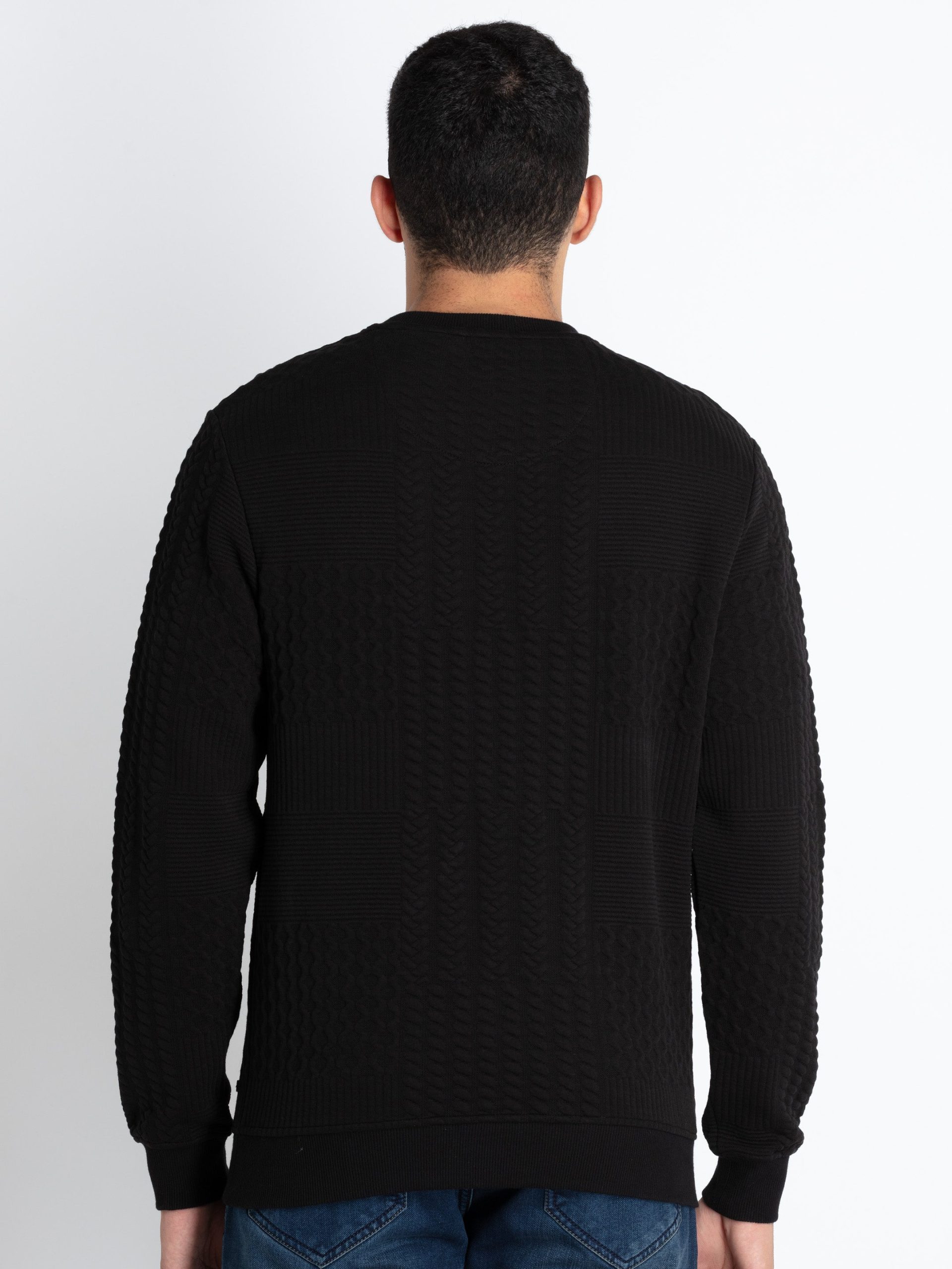 Mens Solid Lightweight Sweatshirt