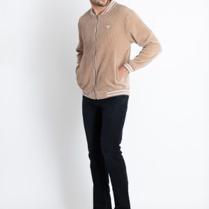 Mens Henley Neck Lightweight Sweatshirt