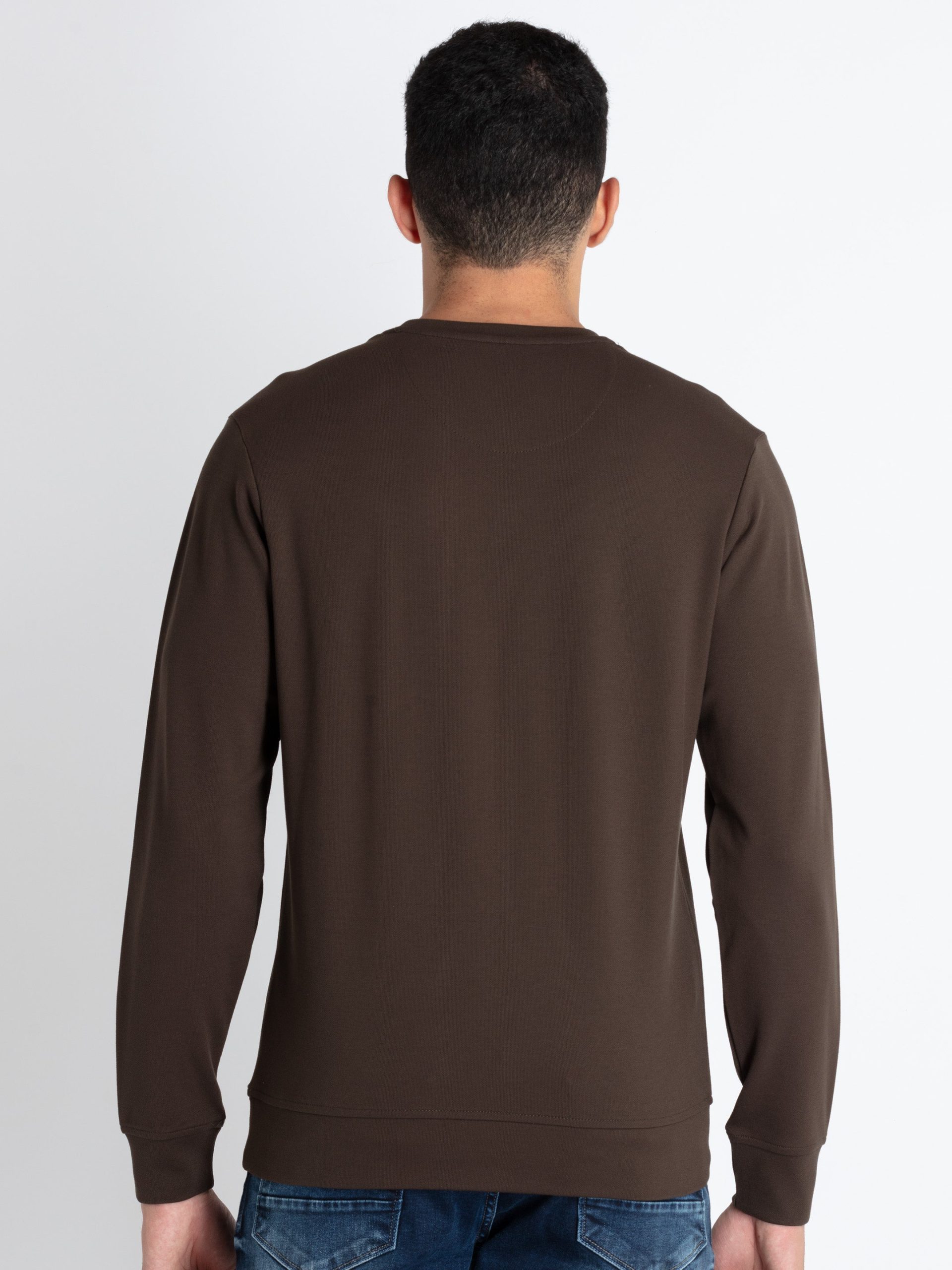 Status Quo Mens Solid Lightweight Sweatshirt