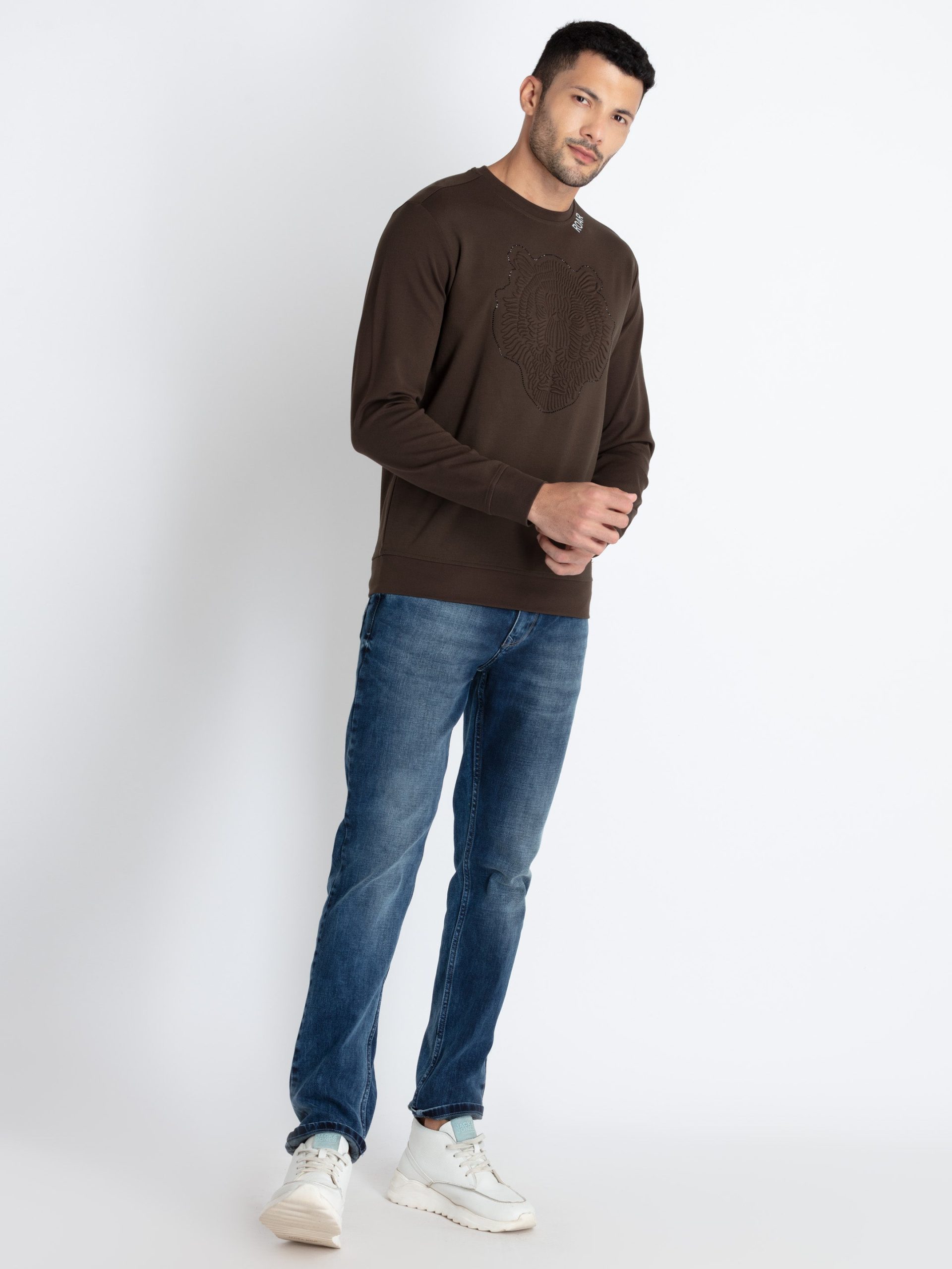 Status Quo Mens Solid Lightweight Sweatshirt