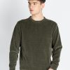 Status Quo Men'S Solid Round Neck Lightweight Sweatshirt