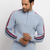 Mens Solid Hooded Sweater