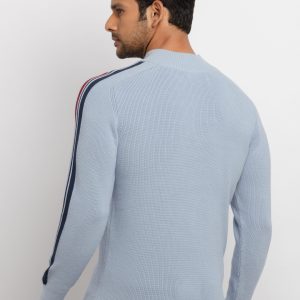 Mens Solid Hooded Sweater