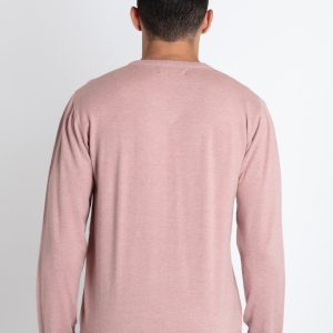 Status Quo Men'S Solid V-Neck Sweater