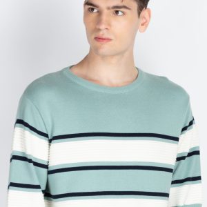 Mens Striped Sweater