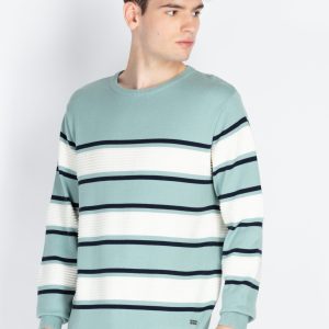 Mens Striped Sweater