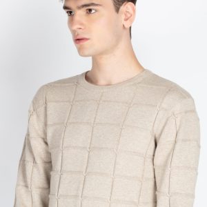 Mens Textured Sweater