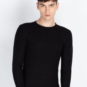 Status Quo Men'S Textured Sweater