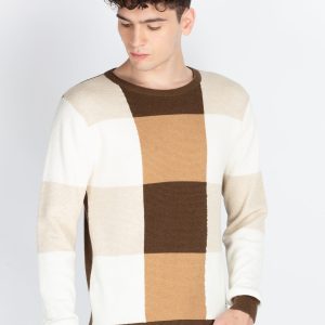Mens Colourblocked Sweater