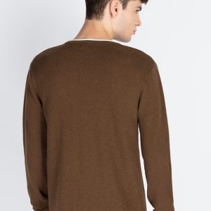 Mens Textured Sweater