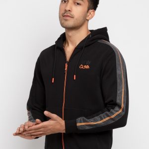 Mens Hooded Zipper Sweatshirt