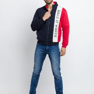 Mens Mix & Match Collar Neck Sweatshirt