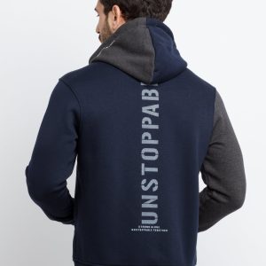 Mens Mix & Match Hooded Sweatshirt