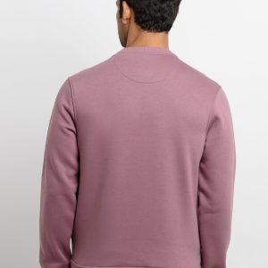 Mens Printed Round Neck Sweatshirt